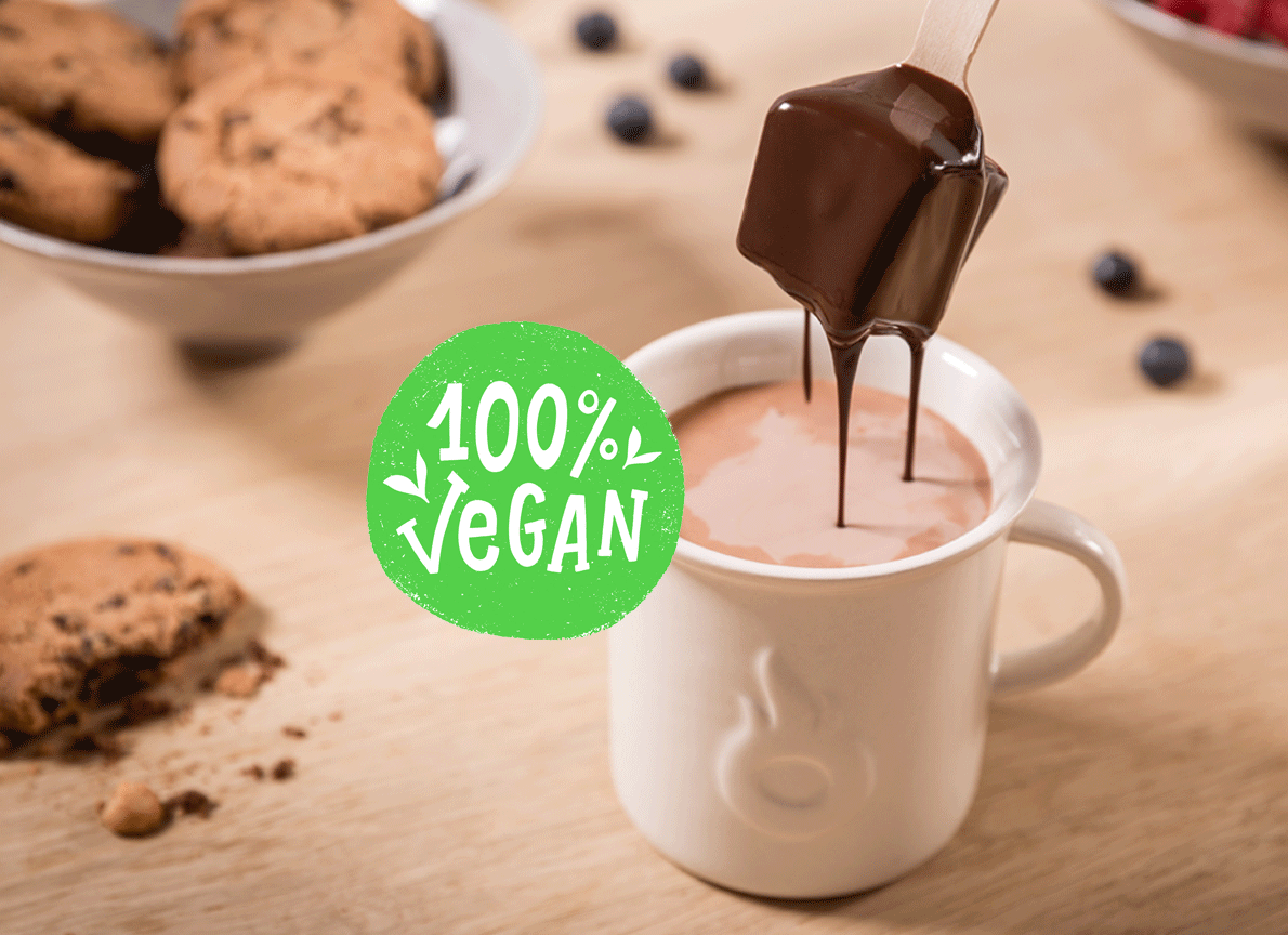 vegan choc o lait hot chocolate
